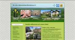 Desktop Screenshot of diakonenhaus-moritzburg.de